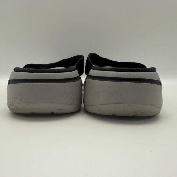 Skechers Ultra Go Arch Fit Navy Open Toe Sandals Womens 7 Shoes - Picture 3 of 8